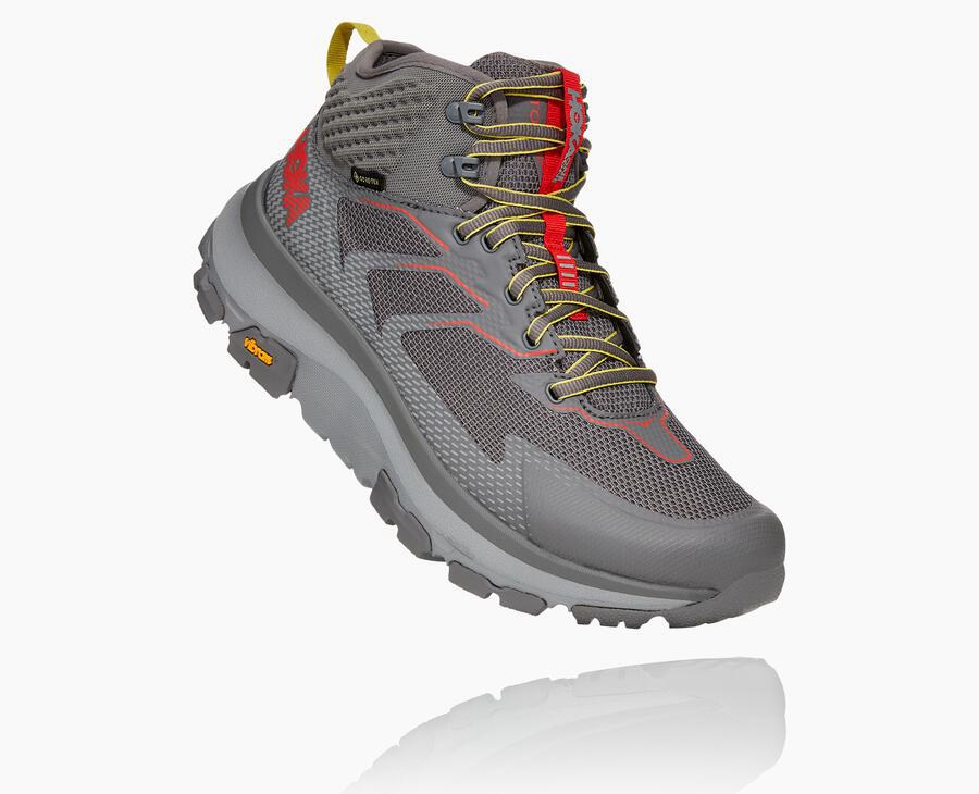 Hoka One One Turisticke Topanky Panske Siva - Toa GORE-TEX - 14069-JRLS